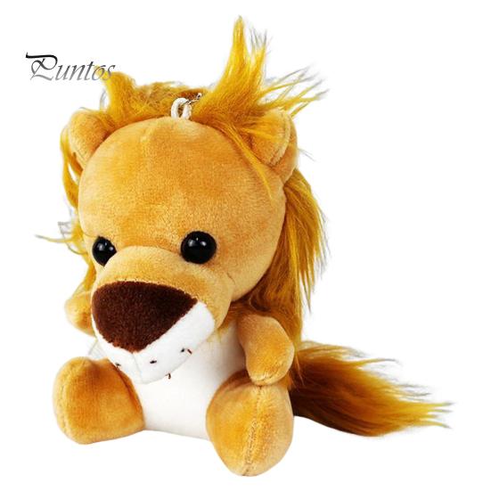 Брелок с животными, джунгли, обезьяна, тигр, лев, жираф, слон, леопард, кукла, плюшевые игрушки, милый мультяшный плюшевый рюкзак, кулон, подарки для девочек