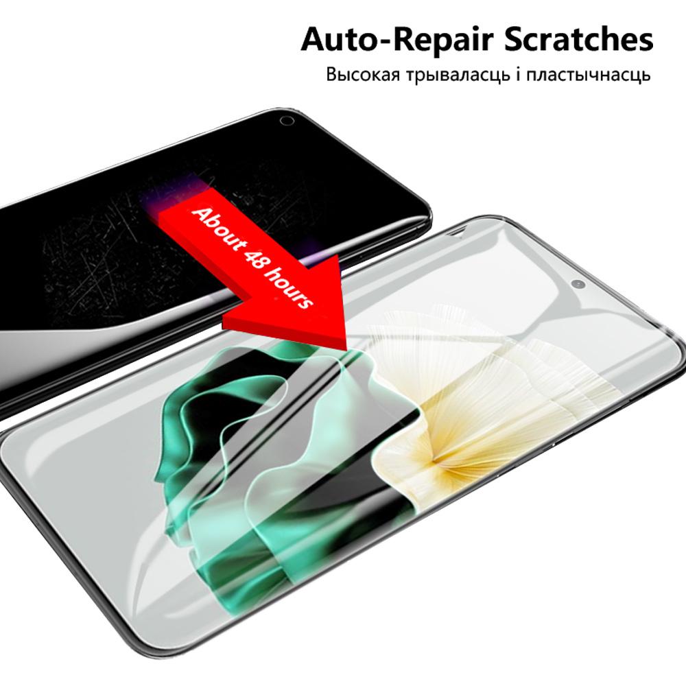 3в1 передняя задняя гидрогелевая пленка и защитные пленки для объектива камеры для Huawei P60 Pro 4G P60 Защитная пленка для экрана