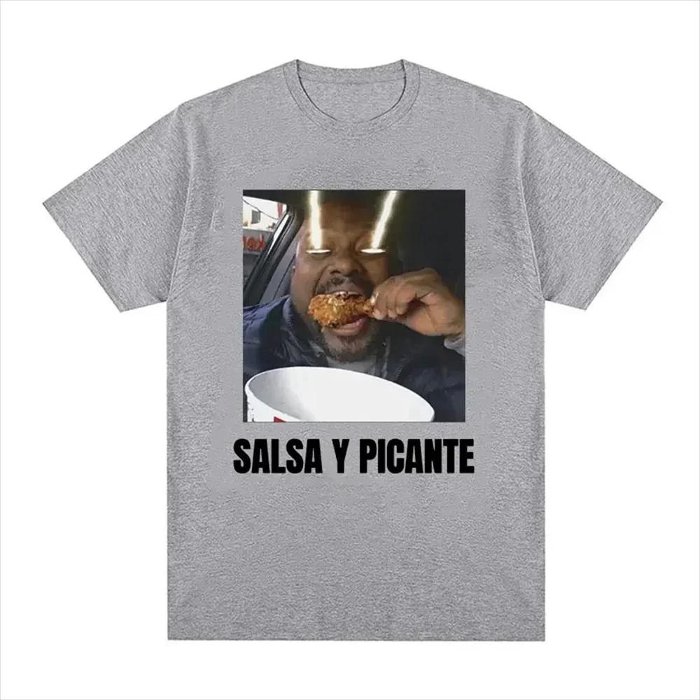 Don Pollo Salsa Y Picante Ohio Graphic T-Shirt Funny Men Women Fashion Short Sleeve T Shirts Tops Cotton Oversized Tees Summer