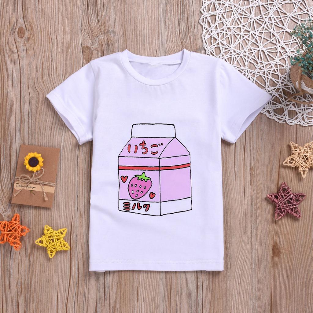 Новая летняя детская футболка с короткими рукавами из мультфильма, 3 цвета, повседневные футболки для мальчиков, топы для девочек, футболка с цветами, детская одежда