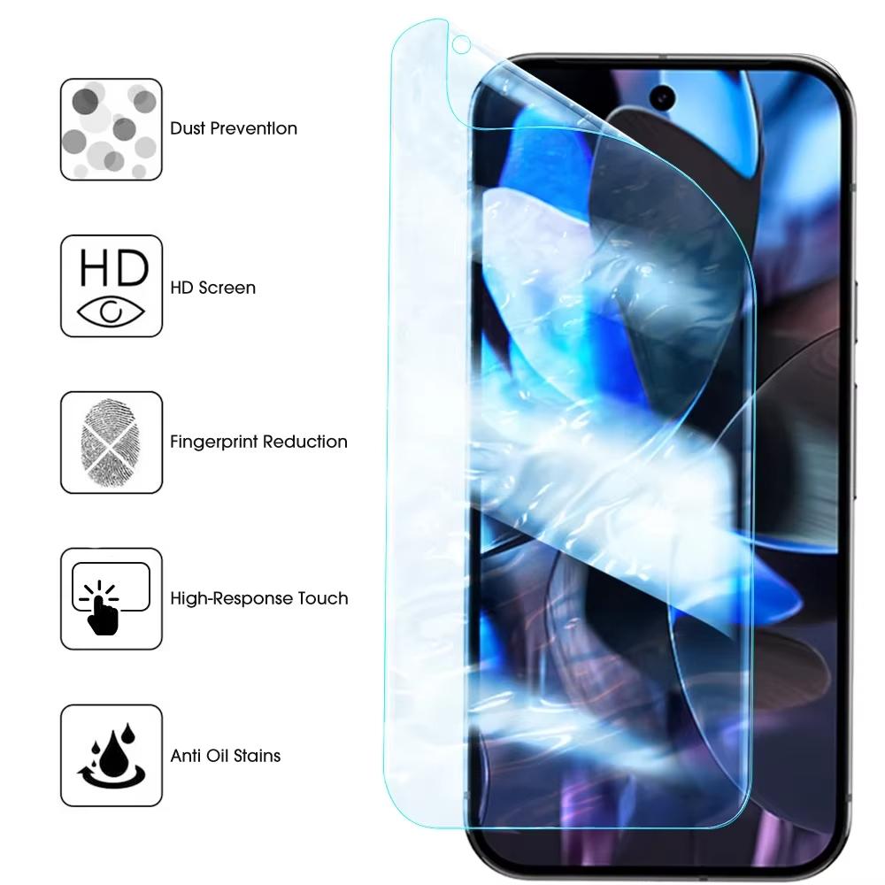 3 шт. Гидрогелевая пленка Для Google Pixel 10 9 Pro XL 9A 8 7 Pro 8A Защитная пленка для экрана Для Google Pixel 7A 6A 6 Pro 5 5A 4A 4 XL Чехол