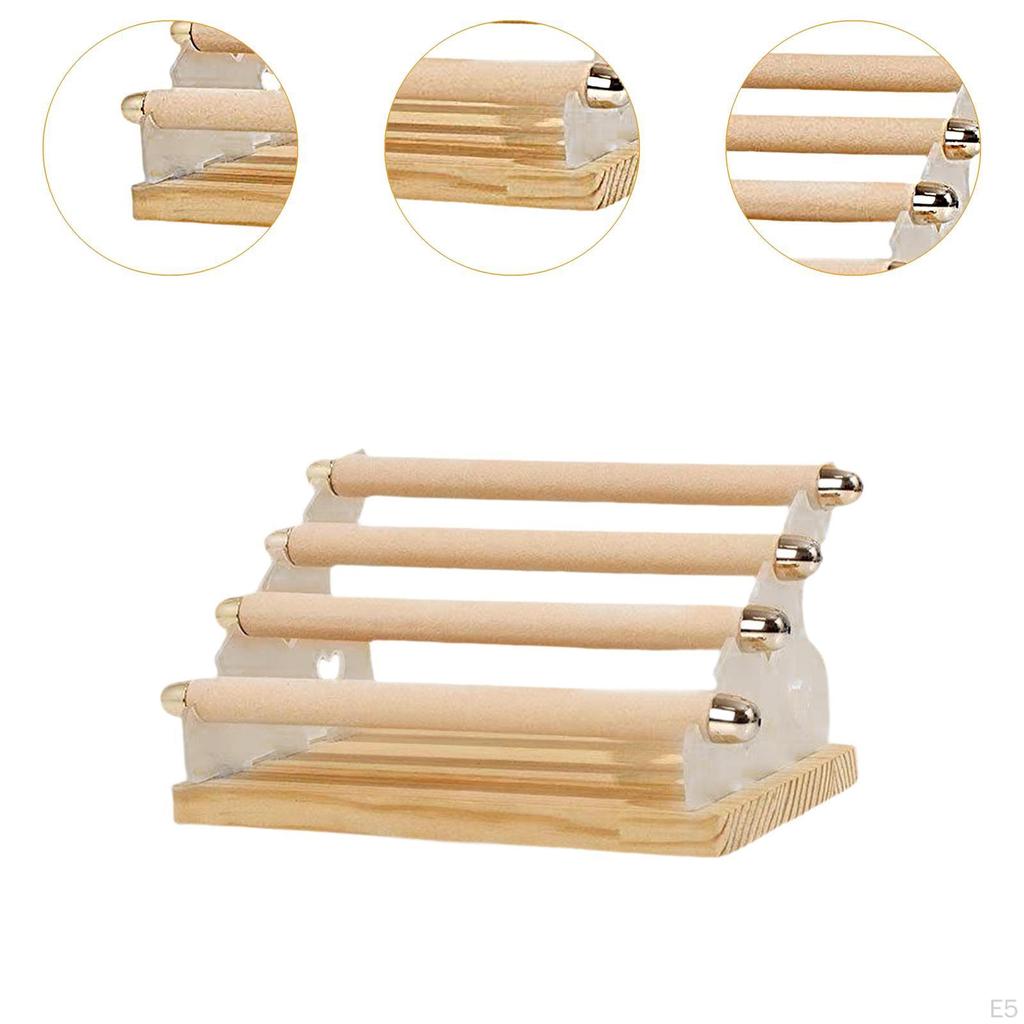 Подставка для ювелирных изделий, органайзер для хранения колец, держатель с большой емкостью