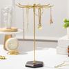 Yousheng 360-Degree Rotating Necklace Holder Organizer with Hooks Stable Base Tangle-Free Multipurpose Necklace Bracelet Display Stand