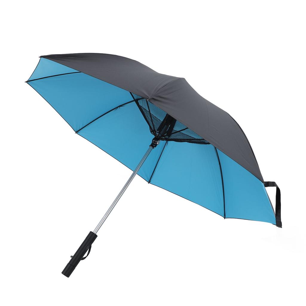 Sun Umbrella with Built In Fan 80cm 3000mAh UV Guard Foldable Blades Rechargeable Cooling Fan Umbrella for Outdoor