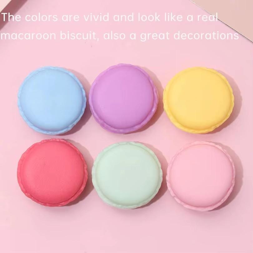 1/6pcs Macaron Diamond Painting Glue Clay Storage Box Drilling Mud Embroidery Cross Stitch Storage Container DIY Nail Art Tools