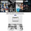 510Pcs M2-M8 Steel Bearing Ball Classification Kit Chromium Hardened Stable Wide Use