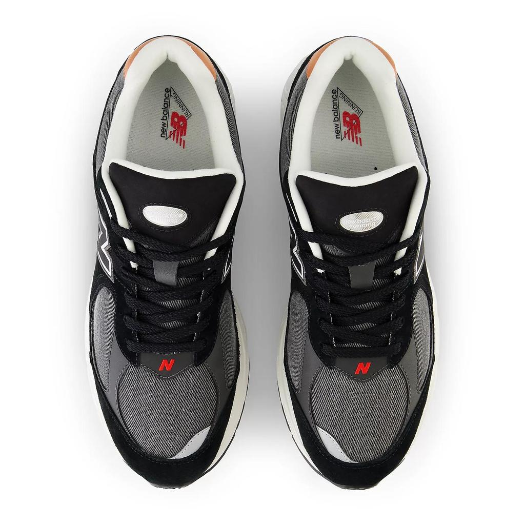 New Balance Кроссовки 2002r сетка замша Черный