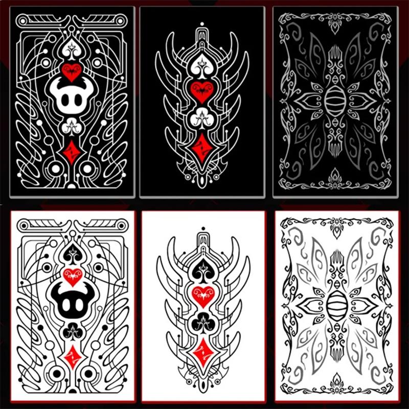 Hollow Knight Standard Poker Card Decor Anime Character Enthusiasts Gift Party Prop Portable Creative Board Game Gift Collection
