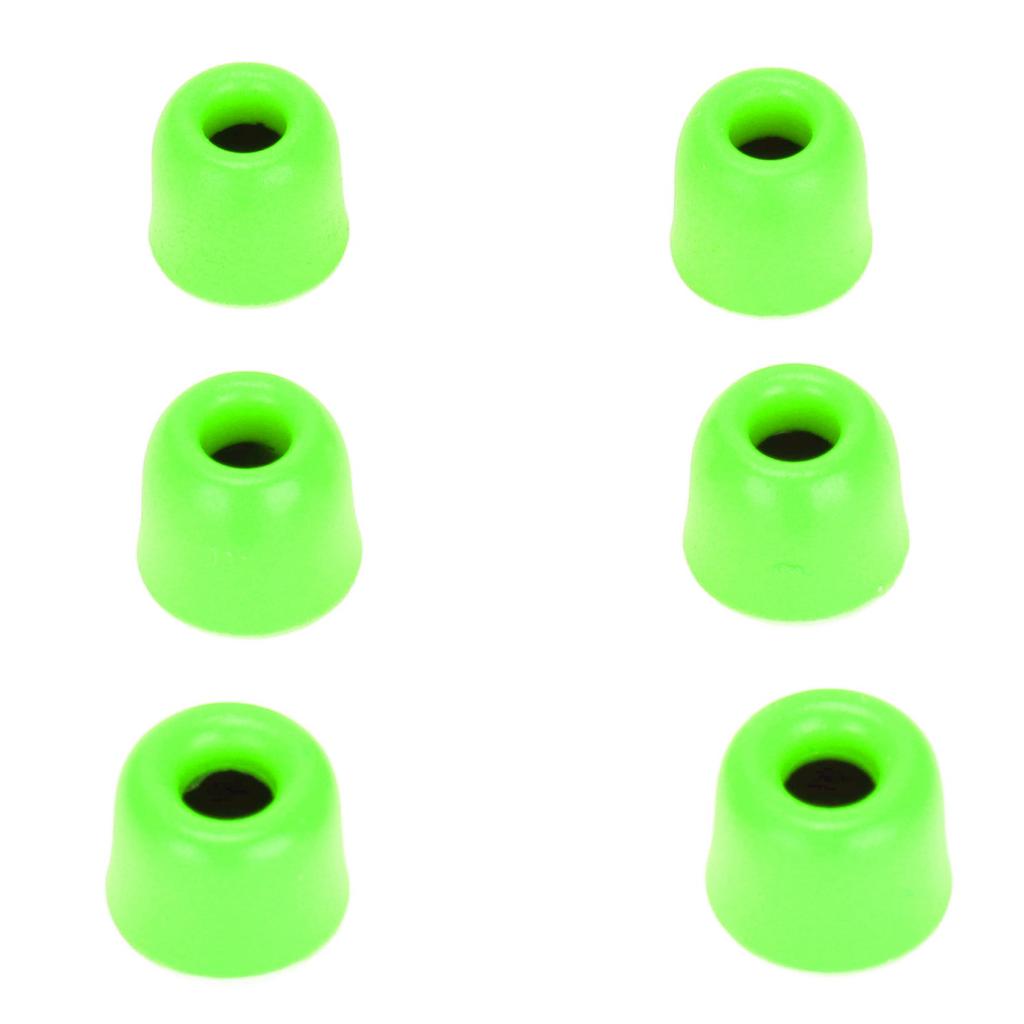 6 шт. Сменные амбушюры с шумоподавлением из пены с эффектом памяти для наушников 4,3 мм - 6,0 мм, красные