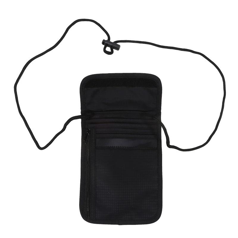 Водонепроницаемая нейлоновая сумка для хранения с RFID для путешествий Сумка для документов Паспорта Кошелек на шею Кошелек Деньги Карты Паспортная сумка