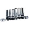 Kyoto Machine Tools Nepros Deep Socket Set of 6 NTB3L06A (KTC) 9.5mm (3/8 Inch)