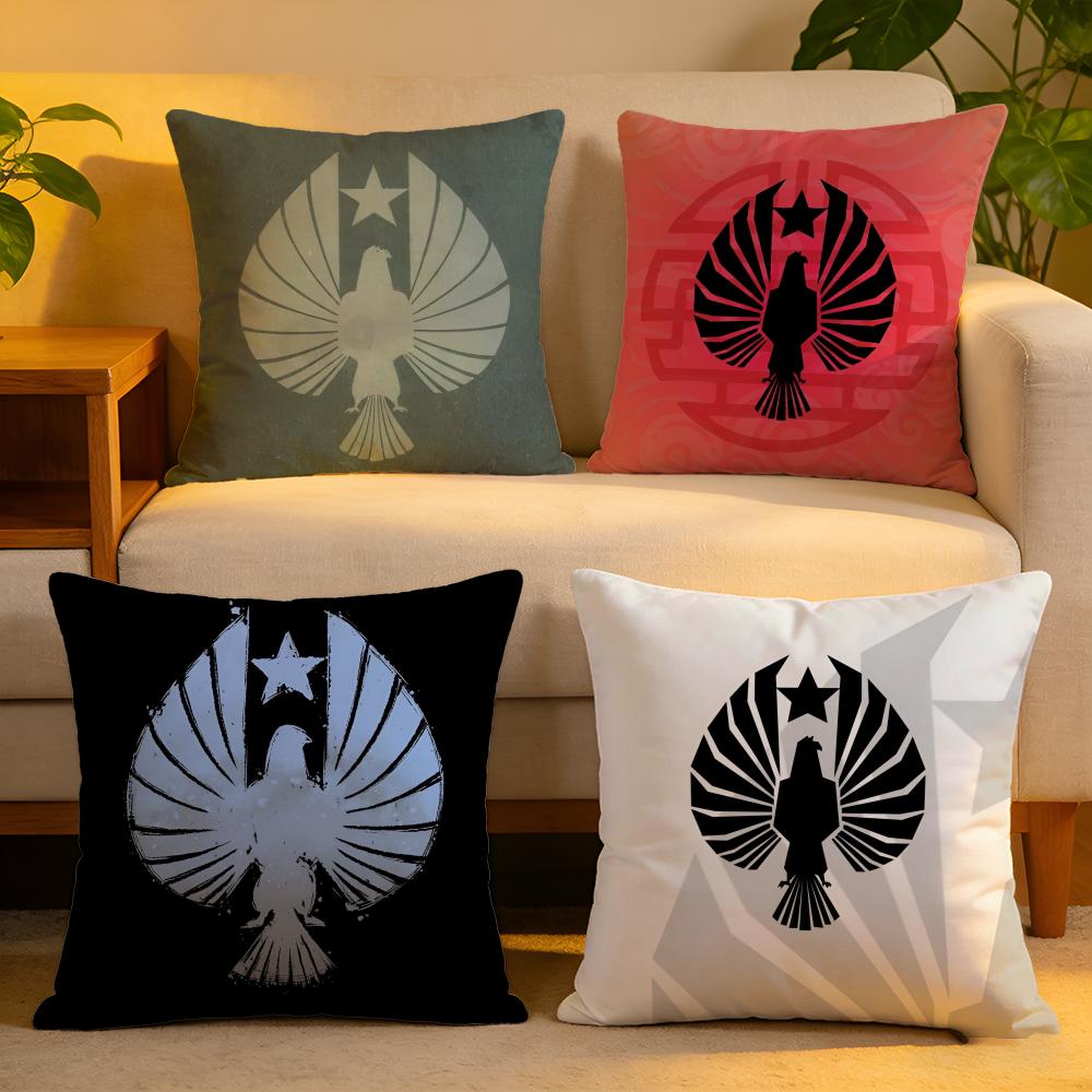 Cushion Cover Linen SkinFriendly Soft Decorative Case for Sofa Home Decor Cool Games PPacific Rim Pillow cover
