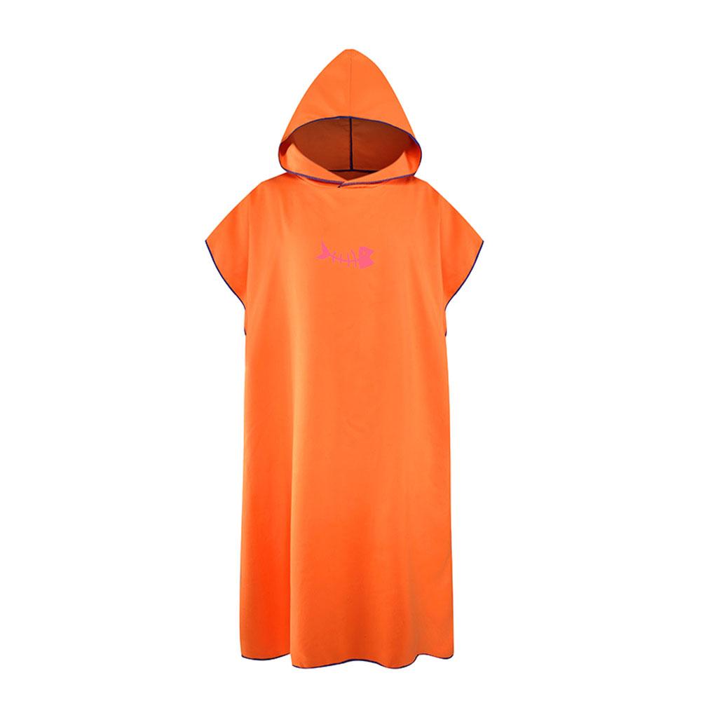 Микрофибровое пончо для унисекс, легкое и удобное впитывающее банное полотенце для тела, микрофибровое полотенце для серфинга, серое 1