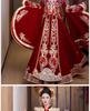 2025 Plus Size Xiuhe Dress with Phoenix Crown & Xiapei - Chinese Wedding Toasting Gown