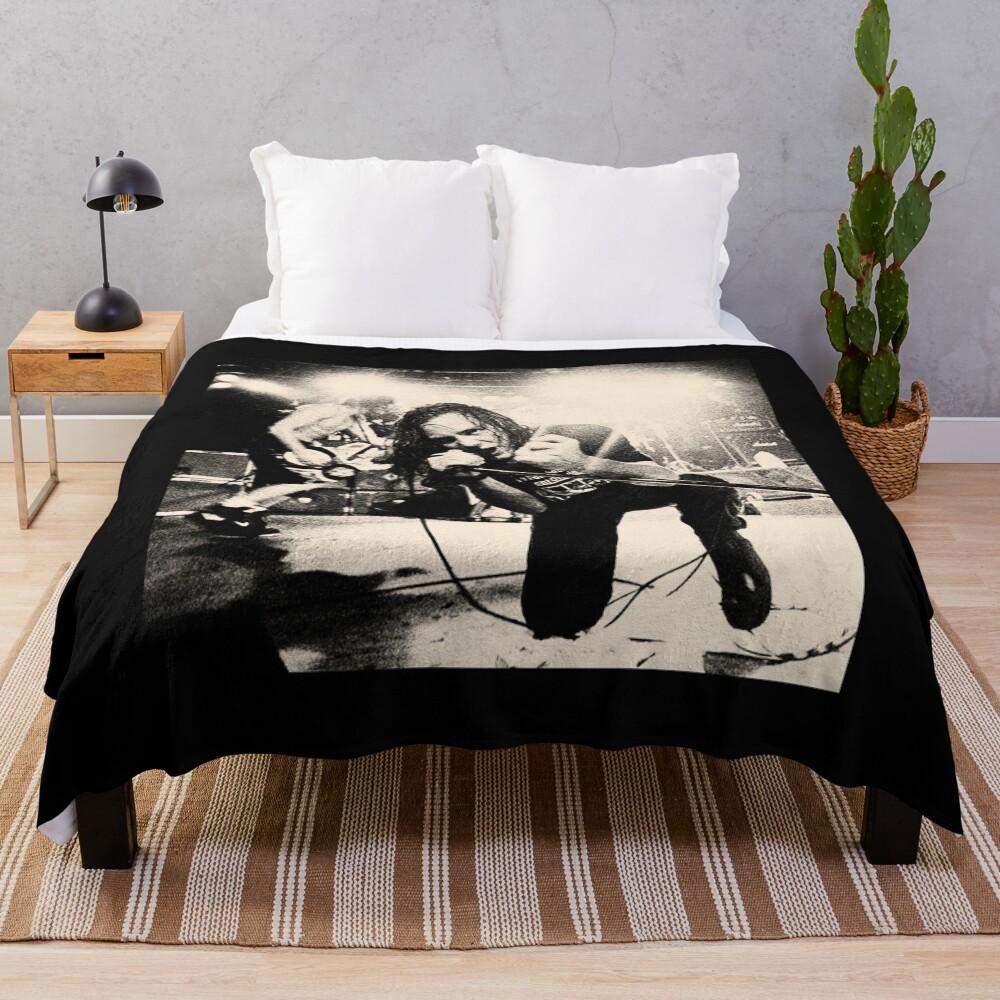 90S Band Live Throw Blanket