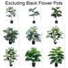 55cm Artificial Plant 12/18 Leaves Fern Plant Bundle Large Size Fake Palm Plant  Wall Decoration
