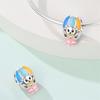 Шармы Медь Милая Мультяшная Тематическая Серия Подвеска с Бусинами 3 мм Оригинальный Браслет Ожерелье Женские Роскошные Изысканные Ювелирные Изделия Подарок