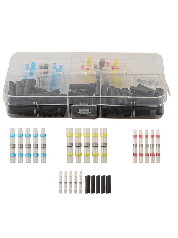 Insulate and Seal Wires Efficiently with 100pcs Heat Shrink Butt Connectors