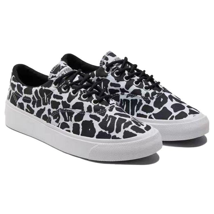Converse Skidgrip Удобные Модные Низкие Кеды из Канваса Унисекс Кроссовки Черные Серые 171335C