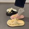 Fashion Summer Kawaii Woman Slippers Anime Shoes for Women 2024 Sandals Cartoon Outside Junior Cute On Beach Slides Designer Promotion F