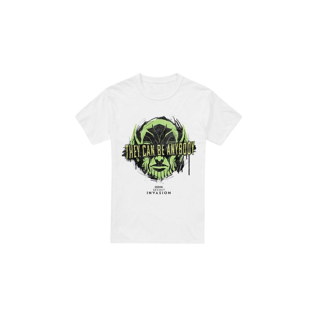 Marvel Mens Secret Invasion Anybody T-Shirt