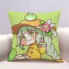 Trickcal Chibi Go GGame Doublesided print Pillow Case for Sofa Living Room Home office Decor Protective Cover