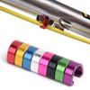 6Pcs/12Pcs MTB Bike Brake Cable/Derailleur Line Case Aluminum Alloy C-Shape Buckle Clasps Bicycle C Clips Outdoor Cycling Parts