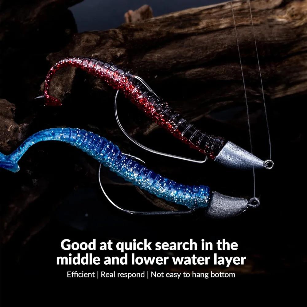 10PCS Metal Jig Head Worm Hook 3.5g 7g 10g 20g Weight Crank Fishhooks Gear Sinker Pesca for Lure Texas Rig Fishing Tackle Kit