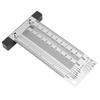 4 Inch T Square Measuring Ruler Stainless Steel Woodworking Scribing Tool  Woodworking