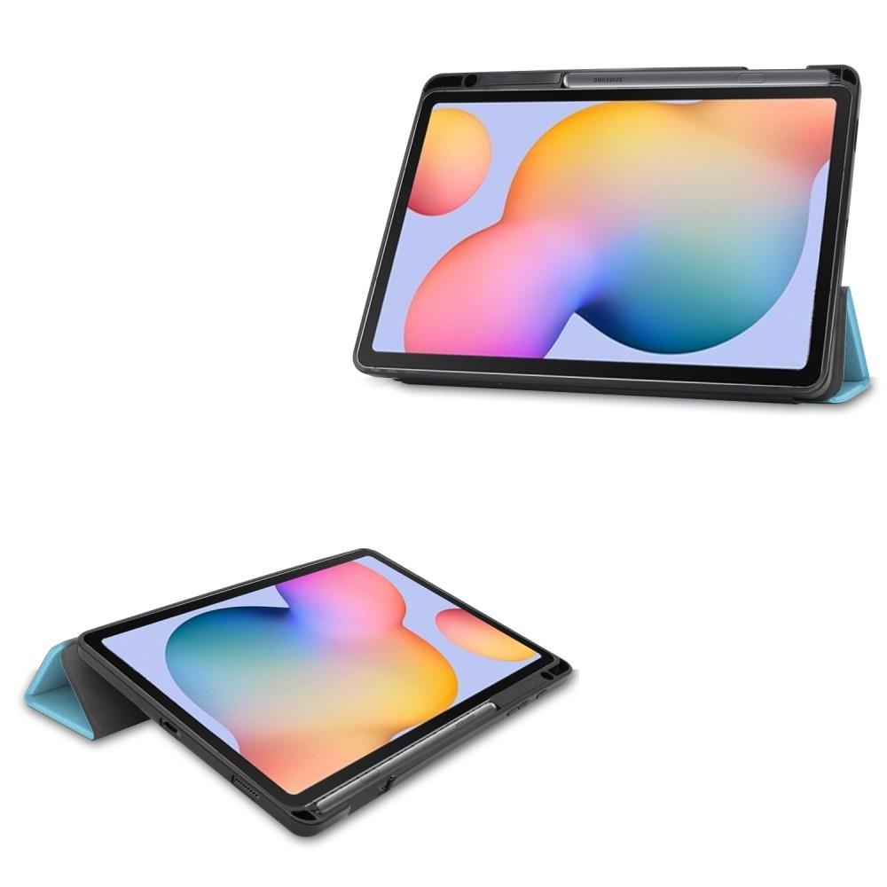 Case for Samsung Galaxy Tab S6 Lite 10.4" 2020/2022/2024, with stylus holder, blue