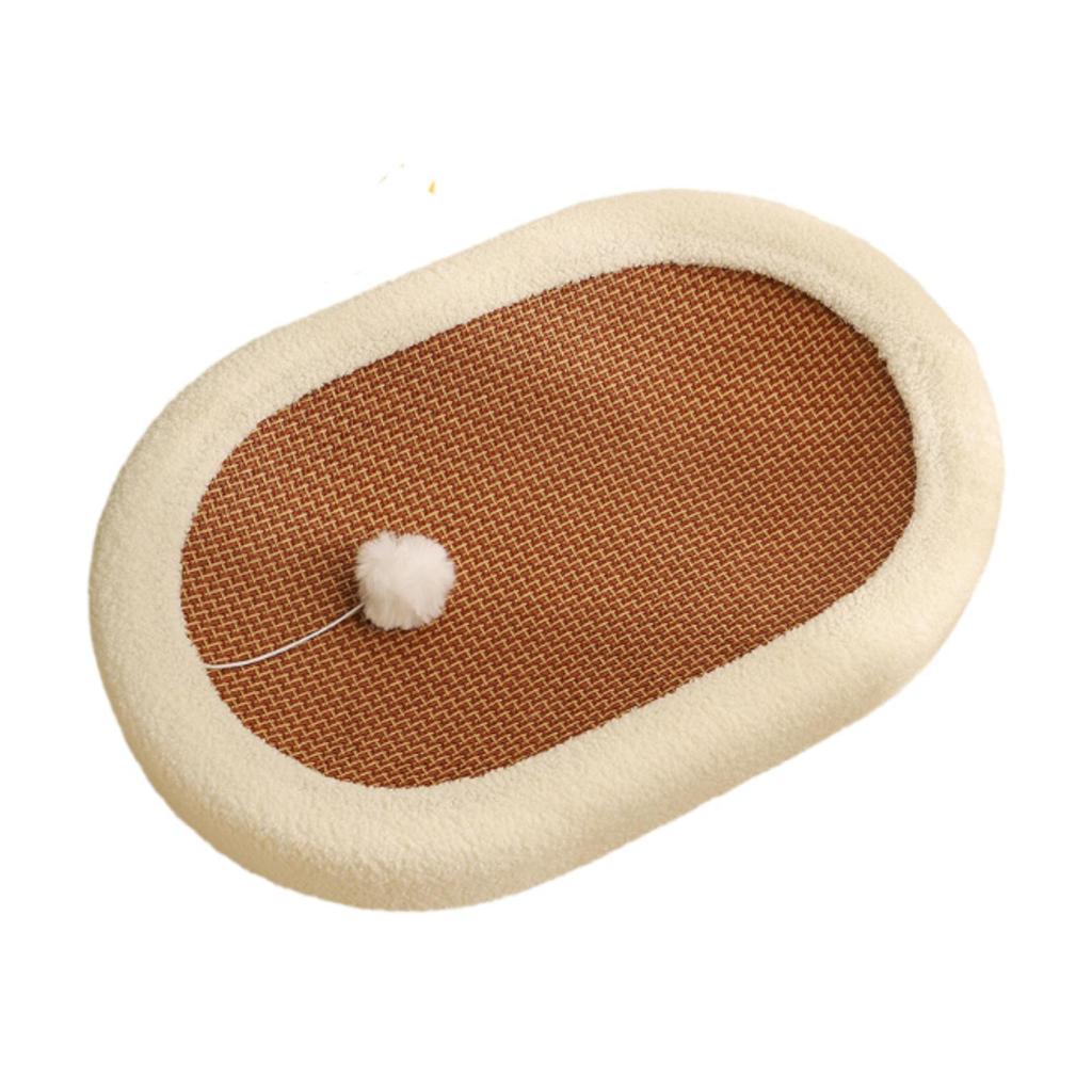 Cat Scratcher Bed Non Slip Sturdy Cat Scratch Pad Bowl for Kitty Indoor Cats