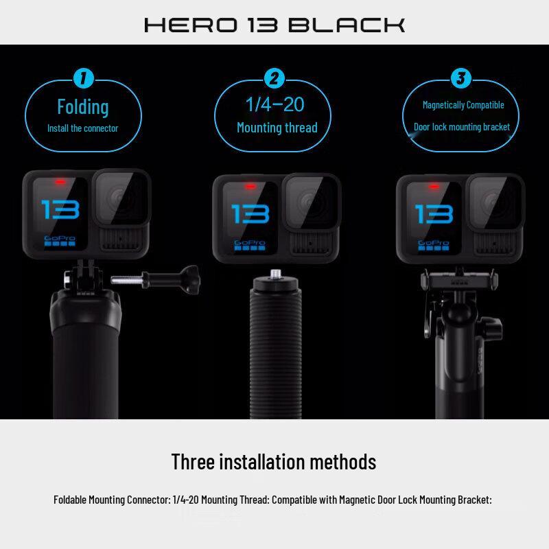 GoPro HERO13 Black 5K Action Camera (CN version)