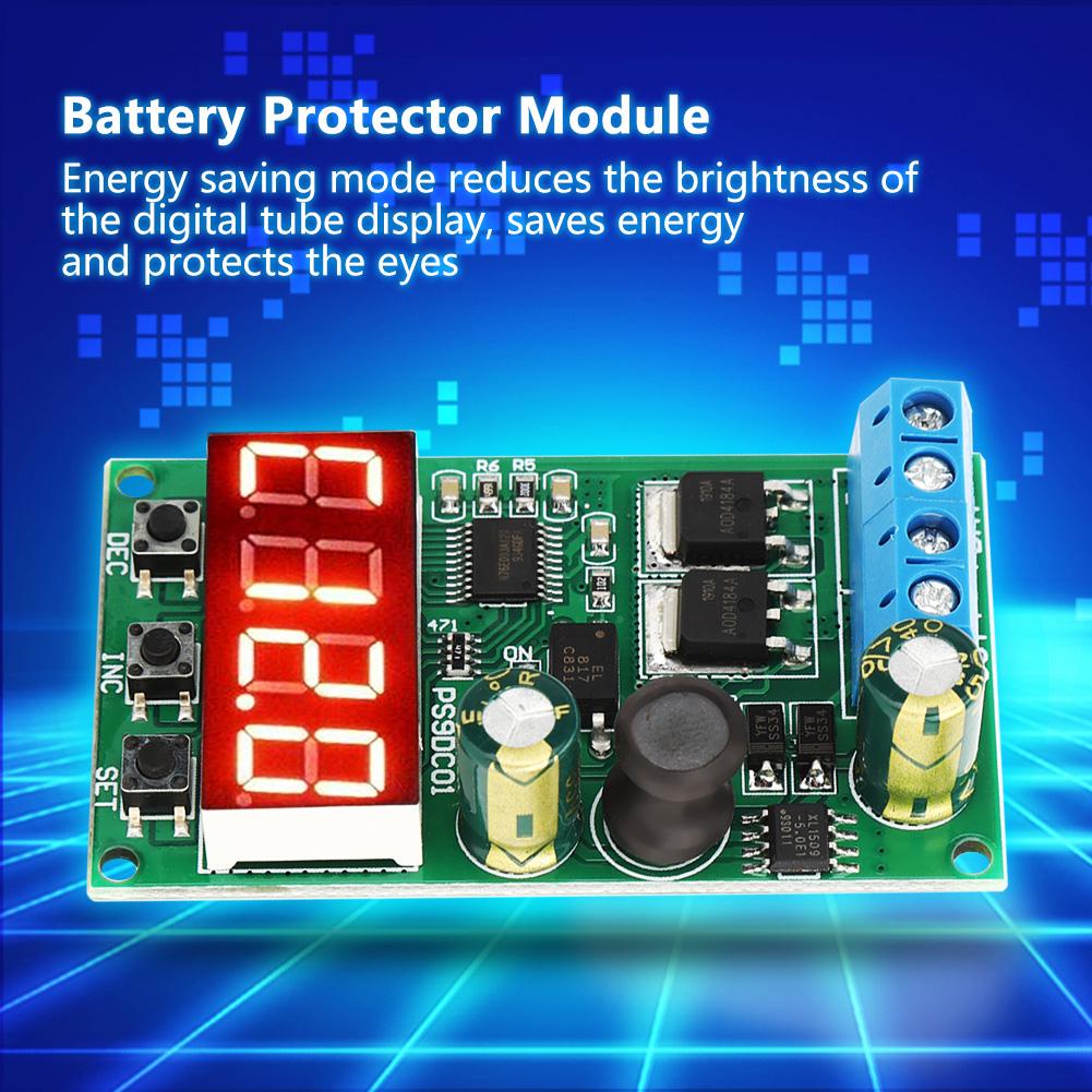 Battery Discharge Protector Module Multifunctional for Acid L Lithium Solar UPS 15A DC630V