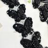 Изысканная многоцветная ручная вышивка бисером, декоративная бабочка, аксессуары для одежды, аксессуары для волос, аксессуары для сумок, кружевная бабочка, кружевные аксессуары