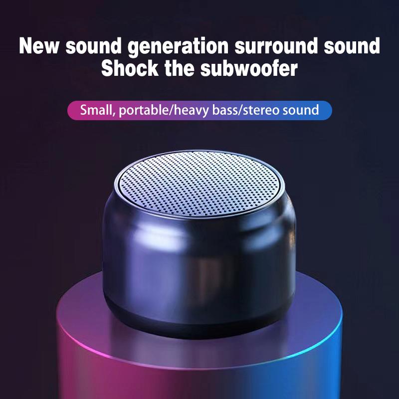 Bluetooth-колонка S16 с громкими басами - Беспроводная портативная мини-колонка для дома, улицы, автомобильной аудиосистемы, бумбокс с высокой громкостью