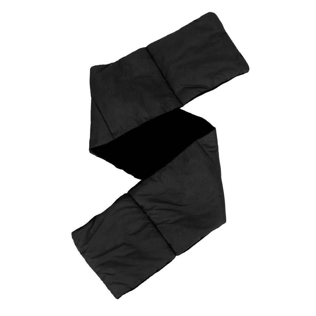 Down Scarf Ultralight Thickened Comfortable Winter Down Scarf for Men Women Hiking Climbing Black