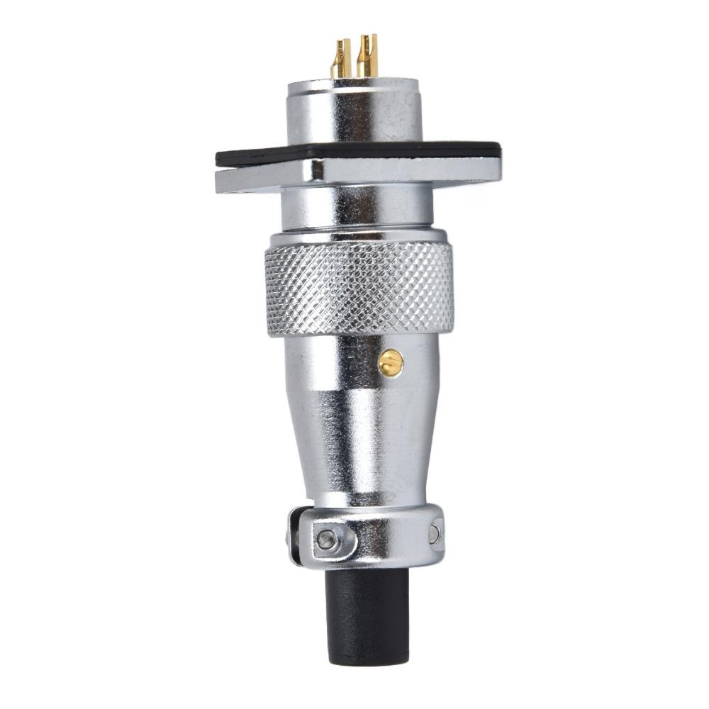 Pure Copper Contacts Aviation Plug Socket AC 500V 10A Power Connector  Industrial Equipment