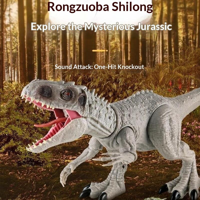 Большой Интерактивный Светозвуковой Тираннозавр Рекс Модель Динозавра Эпоха Юрского Периода Подвижные Части Реалистичная Симуляция Подарок для Мальчиков