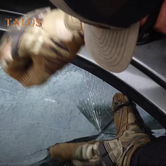 1/2Pcs EDC Survival Bracelet with Tungsten Alloy Beads Portable Outdoor Emergency Glass Window Breaking Bracelet Rescue Wristband Wrist Strap Escape