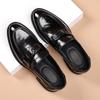[Spot] 2025 Autumn Brock Leather Shoes Men's Dress Business Men's New Trend of Loafers