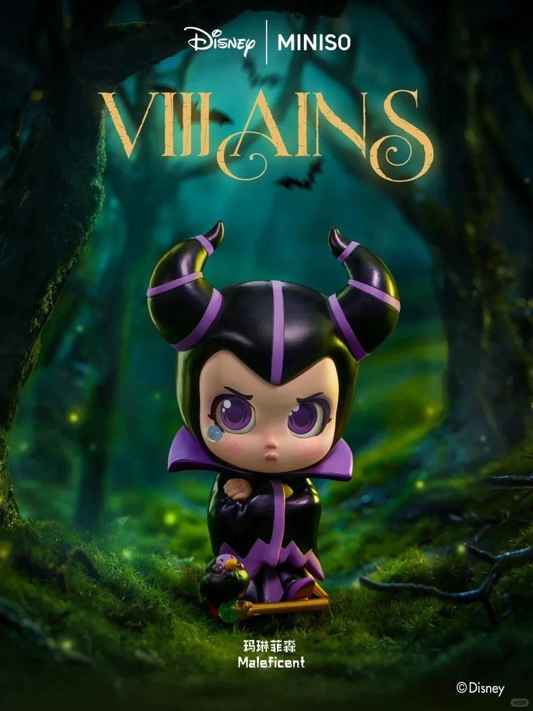 Genuine Villains Series Blind Box Anime Figure Desktop Ornament Collection Evil Queen Cruella Ursula Hades birthday gifts