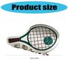 Creative Tennis Racket Hair Clip For Sport Enthusiasts PVC NonSlip Hair Claw Clip Athlete Theme Hair Styling Accessories