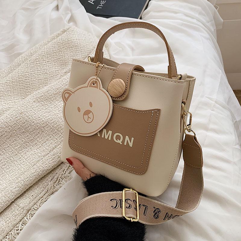 Customized Popular Small Bags, Women's 2025 New Trendy High-end Bucket Bags, Fashionable Handbags, Versatile Messenger Bags