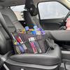 Складной органайзер для автомобильного сиденья, многокарманный контейнер для хранения вещей, органайзер для багажника автомобиля с регулируемыми ремнями для парков, пляжей, пикников