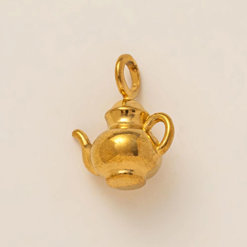 2Pcs Stainless Steel Golden Astronaut Pendant DIY Accessories Fashion Chic Sexy Jewelry Waterproof Wholesale Gift