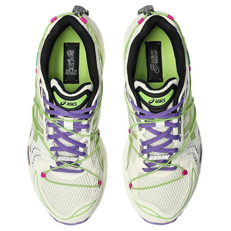 Zutomayo x ASICS Gel Kayano 14 Бело-зеленые мужские кроссовки кремовые 1203A647-750