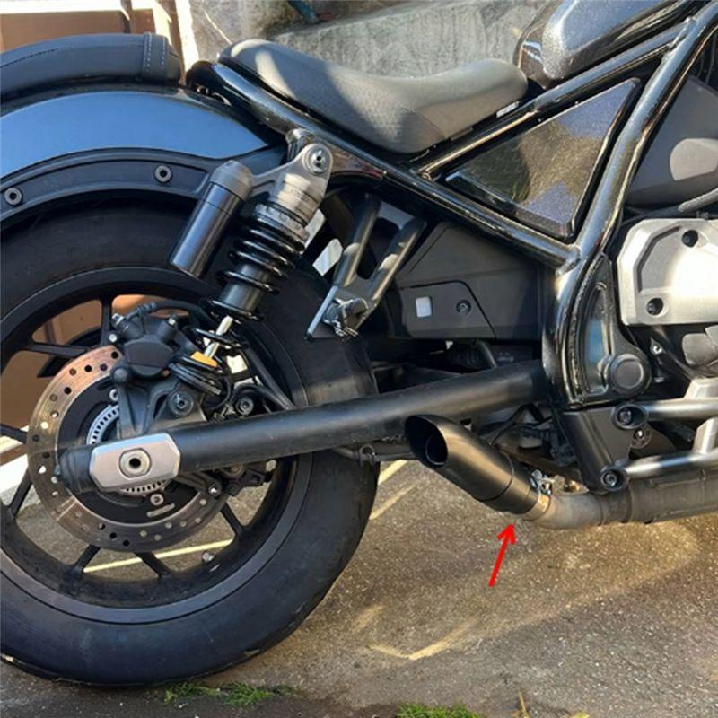 High-Performance Stainless Steel Exhaust Pipe For Honda CM300 CM500 CM1100 2017-2025