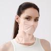Sun Shading Hiking Scarf Bicycle mask Sun blocking mask Ice Silk Sun Protective Scarf Cycling Face Mask Hiking Scarves
