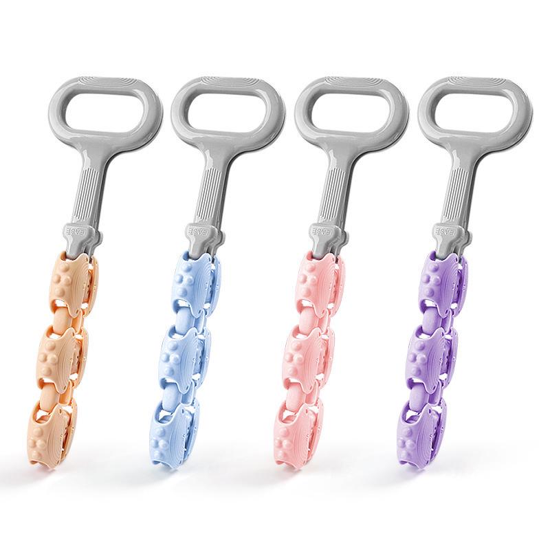 Съемный массажер-растяжитель для спины с роликами для шеи, плеч и спины