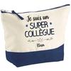 Trousse de maquillage - PLANETEE - Etan Super Collègue - Grand format - Impression sublimation HD - Fabriquée en France